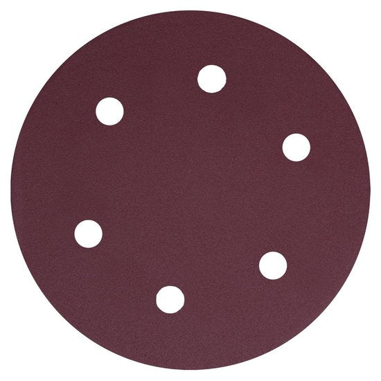 VONROC Schuurpapier set – 225MM – 25 stuks – Voor schuurmachines – Incl. klittenbandbevestiging
