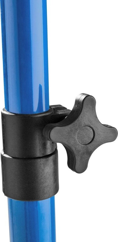 tectake - 6 verstelbare Bouwstempels blauw - 30 kg - 402614