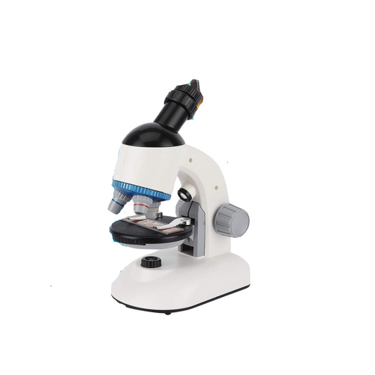ODESSEY Julius Microscoop – 1200X Vergroting, 360° Roterend, Dubbele LED – 15 x 18 x 27 cm – Zwart