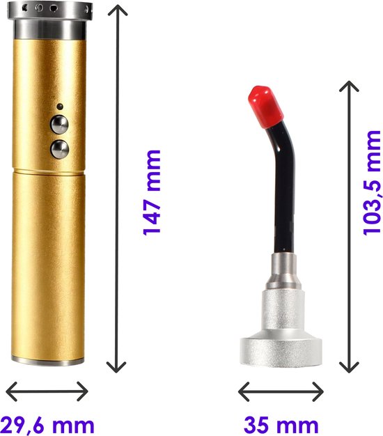 Panacea Red Light Therapy ReviveTorch Draagbare Roodlichtherapie Lamp