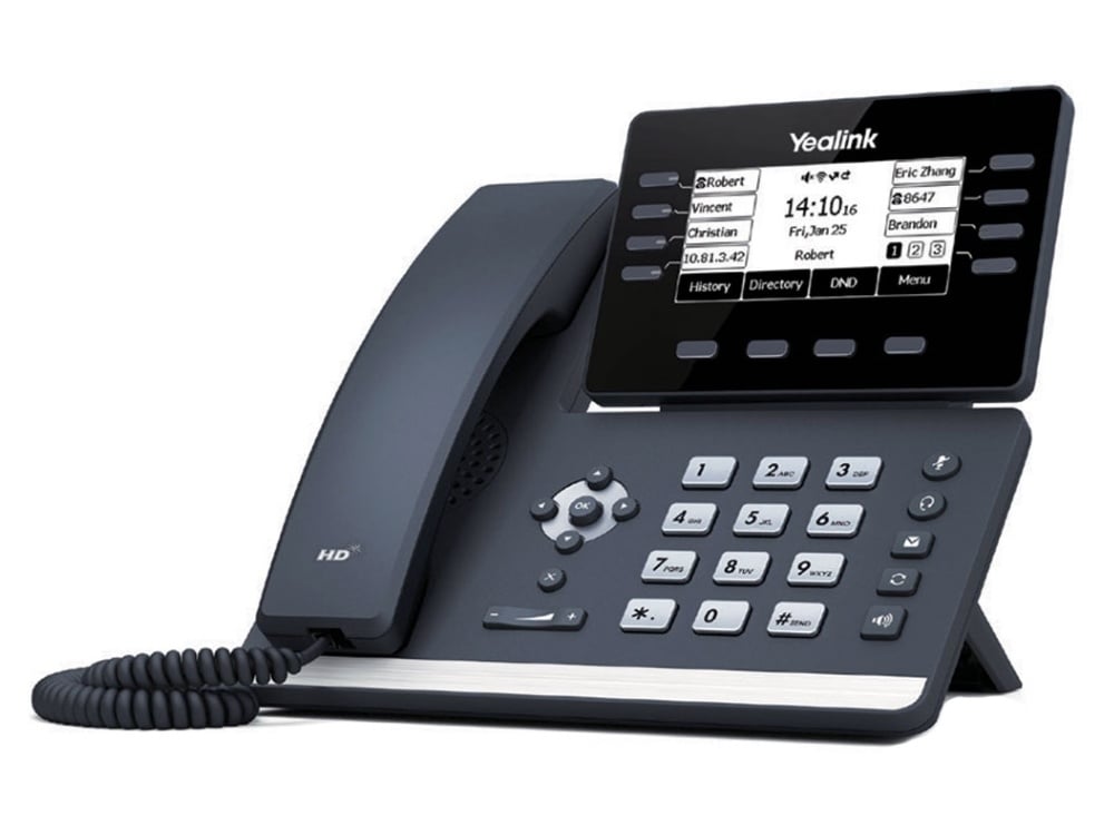 Yealink SIP-T53W Voip telefoon voor 12 lijnen - WiFi