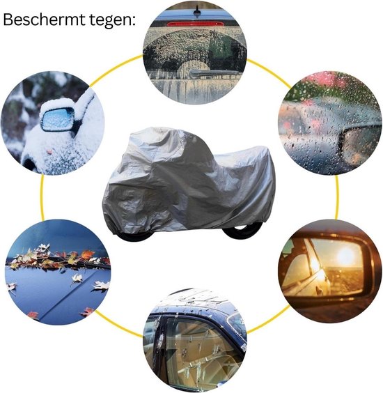 Urban State motorhoes - Scooterhoes - Motorhoes waterdicht buiten - Maat XXL
