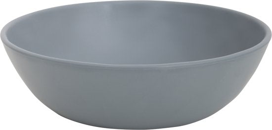 Bo-Camp - Servies - Molvadite - 16 Stuks - Blauw/grijs