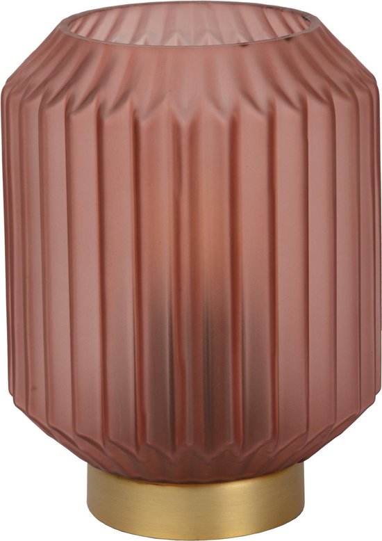 Lucide SUENO - Tafellamp - Ø 13 cm - 1xE14 - Roze