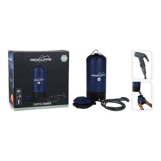 Camping douche met pomp 11 Liter