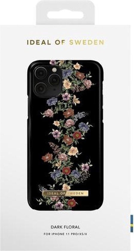 iDeal of Sweden iPhone 11 Pro Backcover hoesje - Dark Floral
