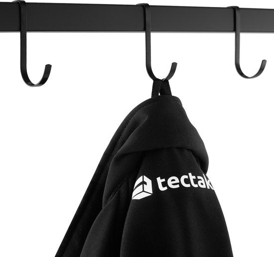 tectake - Wandkapstok met Hoedenplank Westwood - industrial dark - 404433