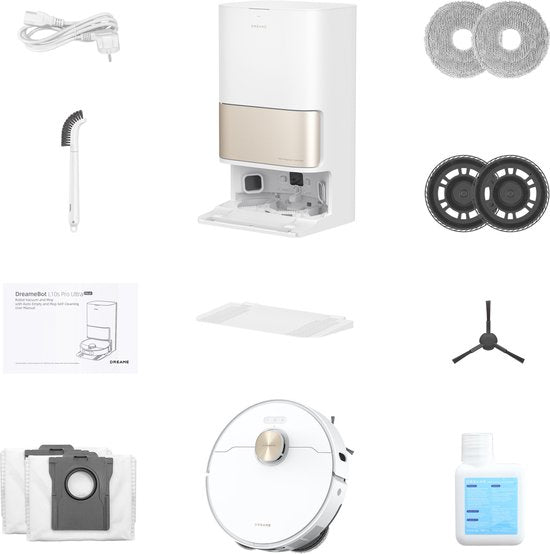 Dreame L10s Pro Ultra Heat - Robotstofzuiger met Heetwater Dweilfunctie - Objectdetectie en vermijding