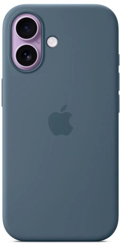 Siliconenhoesje met MagSafe voor iPhone 17 - Ankerblauw