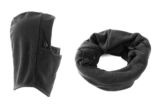 Balaclava - ski/snowboard gezichtsmasker - nekwarmer uniseks zwart