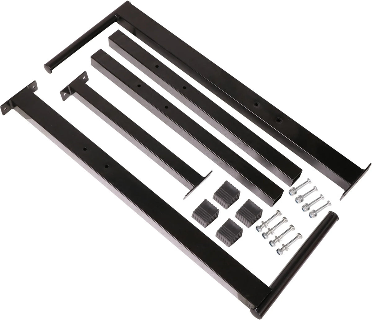 Yaheetech Krachtige Optrekstang en Dipstation 84x79x107 cm – Strak Zwart – Metaal