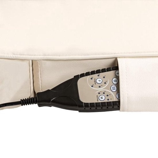 Shiatsu Massagematras - Incl Draagtas - Meerdere Standen - Opvouwbaar - Warmtefunctie - 186,5 x 60 x 11 cm - 400601