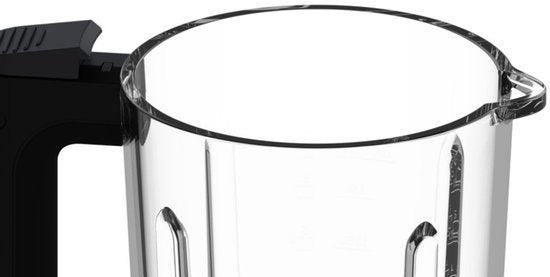 Haier Blender - 6 standen - Easy Clean - Glazen kan - IJs-crusher - 2L - 1200 W - Zwart - HBL5B2 011