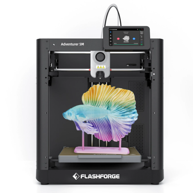 FlashForge Adventurer 5M 3D Printer - 600mm/s - 220x220x220mm - Direct Extruder