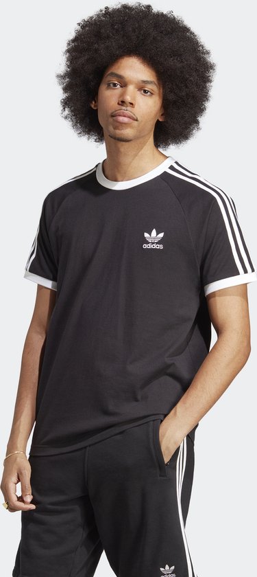 adidas Originals Adicolor Classics 3-Stripes T-shirt - Heren - Zwart - L