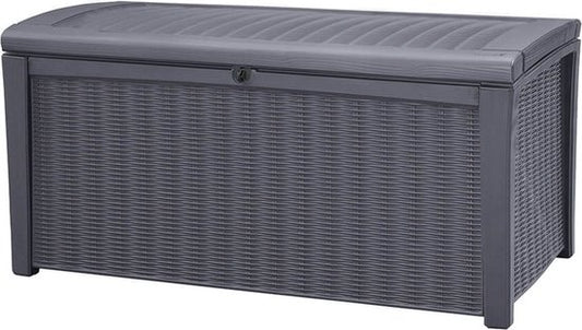 Keter - Borneo opbergbox - 416 liter - 129.5 x 62.5 x 70 cm - Antraciet