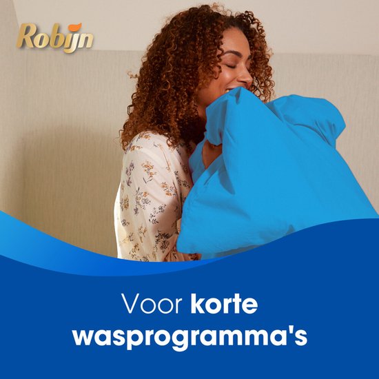 Robijn Quickwash Morning Dew Vloeibaar Wasmiddel 8-Pack – Blauw/Groen – Vloeibaar Wasmiddel