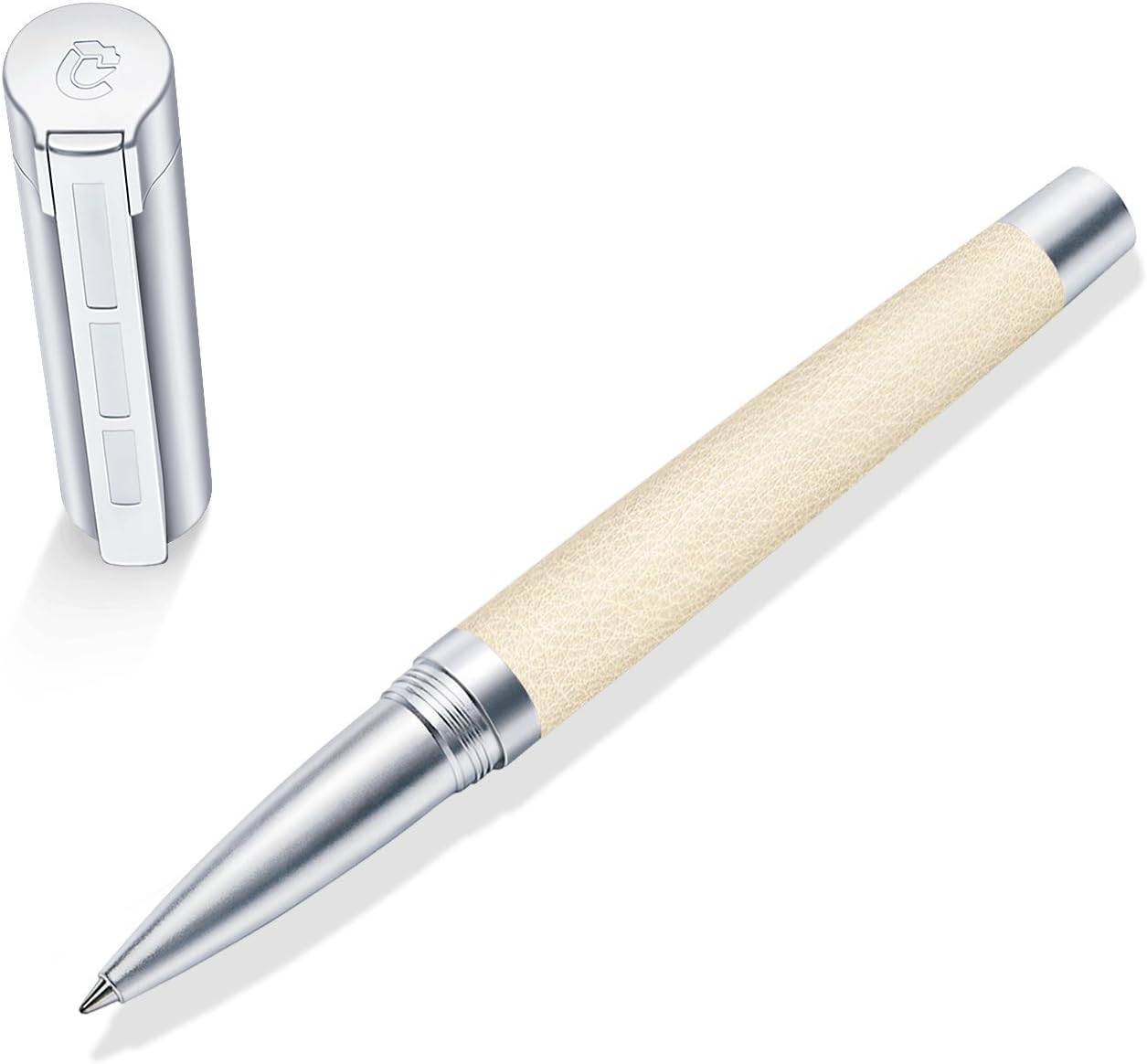 Staedtler Initium Corium Rollerball beige leer - Premium kwaliteit