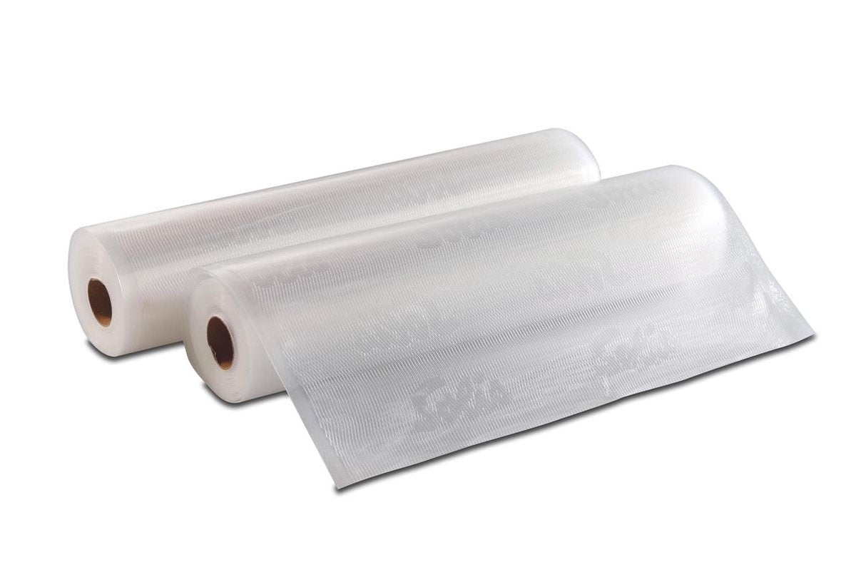 Solis Vacuumrollen 30 x 600 cm - Geschikt voor Diepvries, Magnetron en Sous Vide Koken - BPA-Vrij - Drielaags Vacuum Rollen - Vacuumfolie Rollen - 2 Stuks