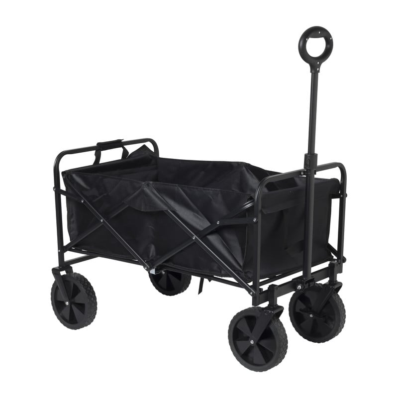 Xenos Opvouwbare Bolderkar - 103 x 54 x 108 cm - Zwart