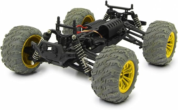 Jamara - Extron Junior Truggy - 4WD High-Speed RC Auto - Schaal 1:14 - Kunststof - Geel/Grijs