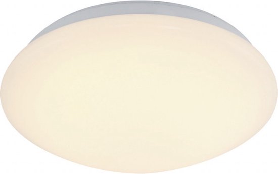 Plafondlamp Galaxy 7827W Wit 2700 Kelvin - Kunststof/Metaal - Modern - Mexlite, Geschikt voor Badkamers (IP44)