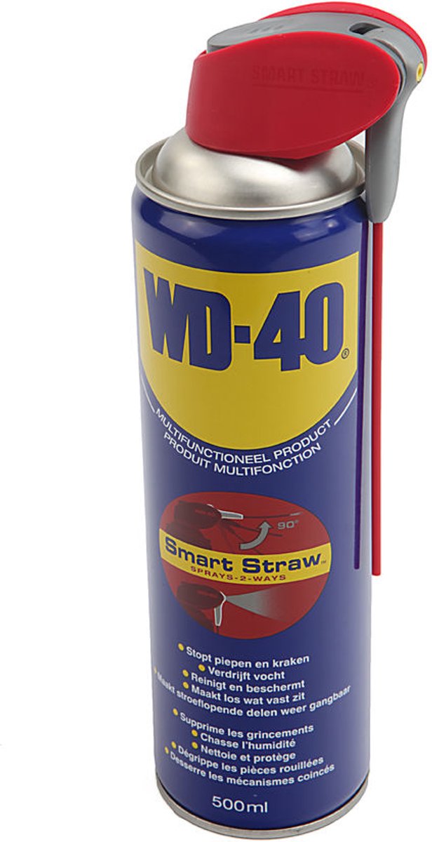 WD-40® Smart Straw® – 450 ml – Multi-Use Spray voor Losmaken, Beschermen & Reiniging – Spray2Ways Technologie