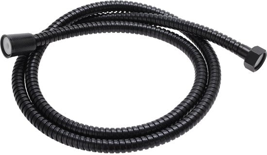 Douche set 3 functies mat zwart - Handdouche badkamer accessoire.