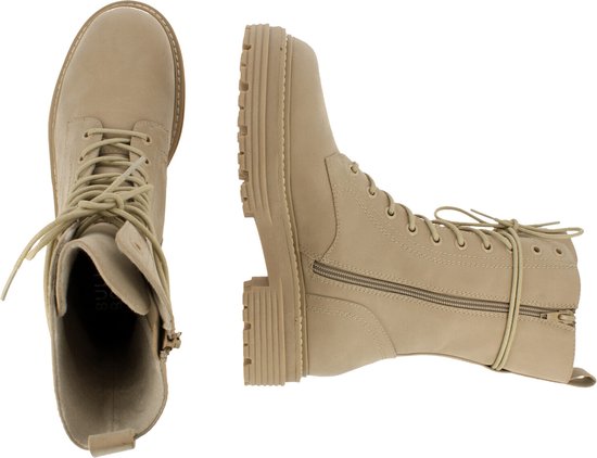 Bullboxer - Laars - Dames - Beige/Taupe - 40 - Laarzen