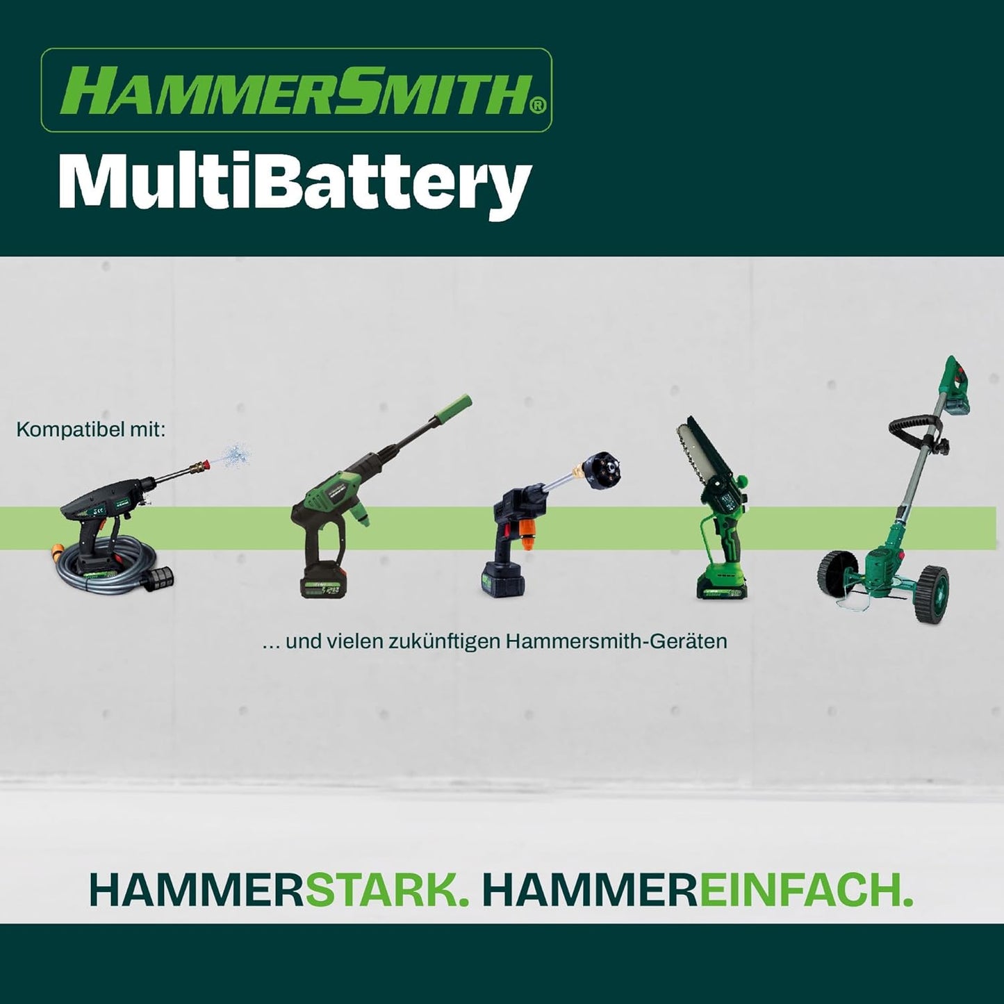Hammersmith MultiBattery 3600mAh Li-Ion Accu - Universeel voor HydroBlast, VoltCut & Meer