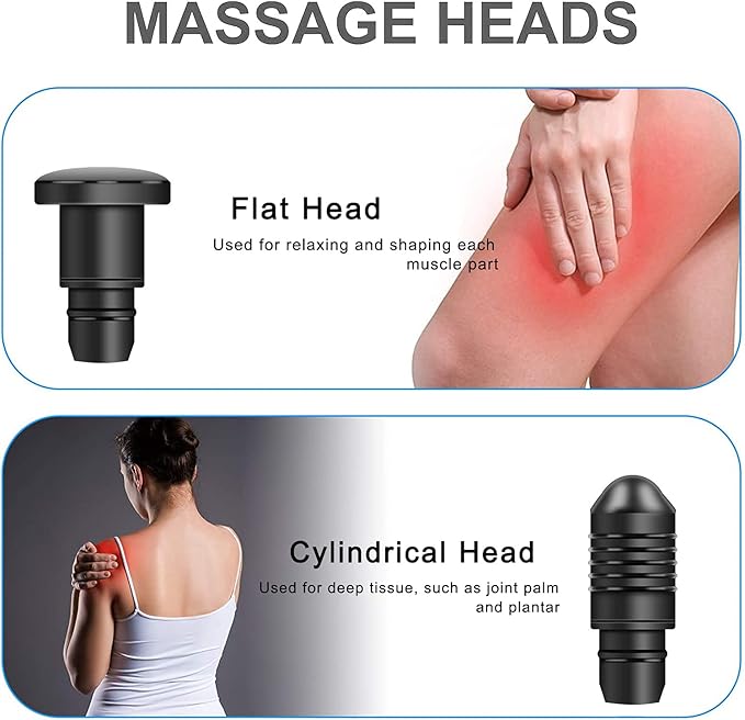 Opzetstukken Zeegma massagegun - 12 Stuks