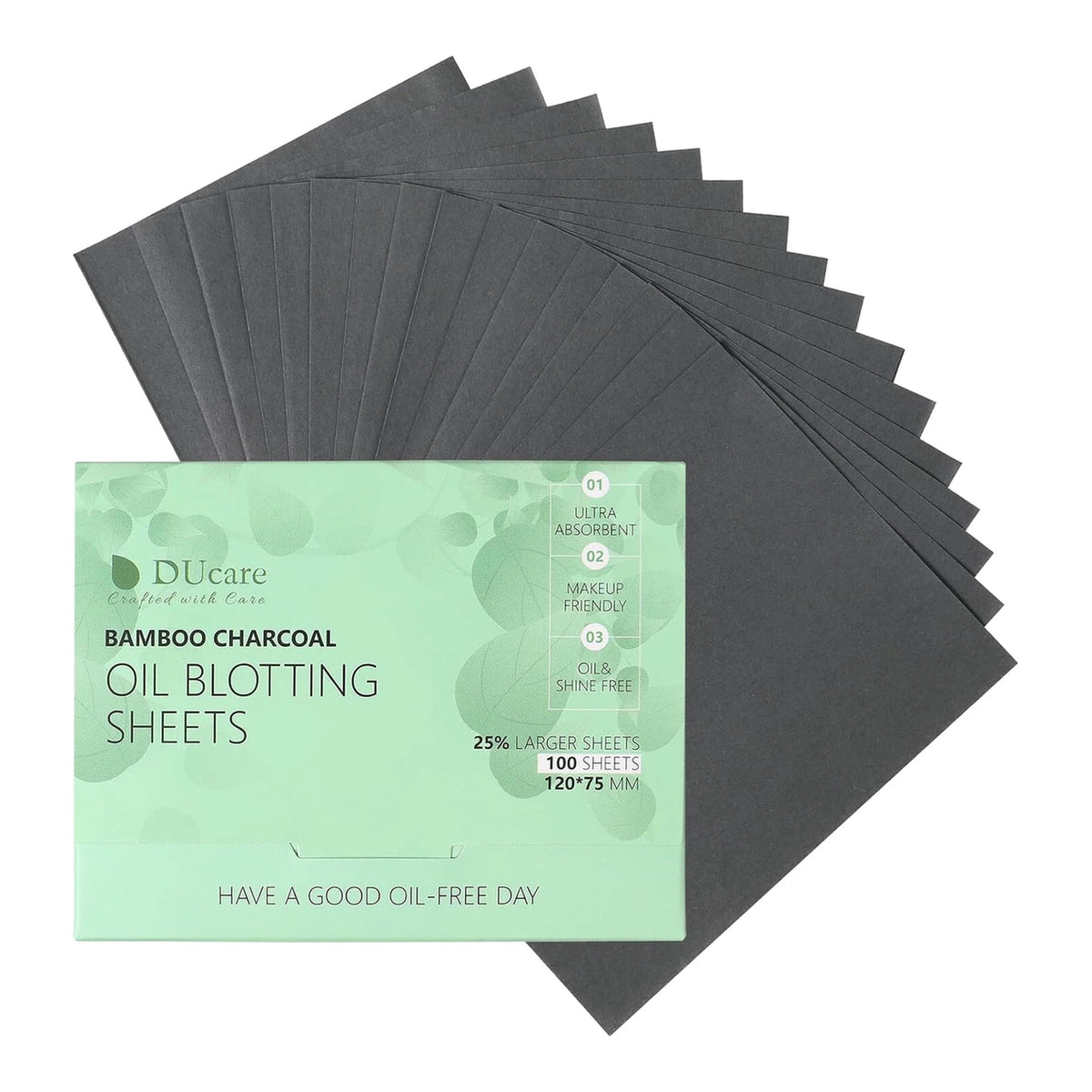 DUcare Oil Blotting Sheets voor Gezicht - 100 Stuks