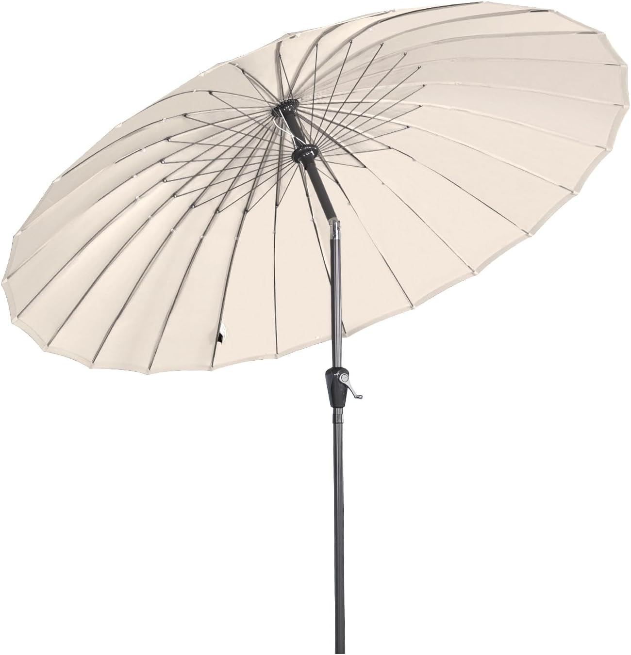 Angel Living Parasol Rond - Ø250 cm - Stevig - Beige