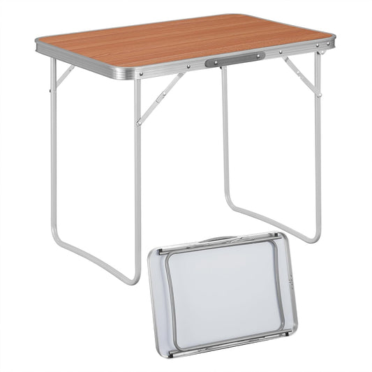 Woltu Campingtafel - Max. 40 kg - 70 x 50 x 60 cm - Eiken