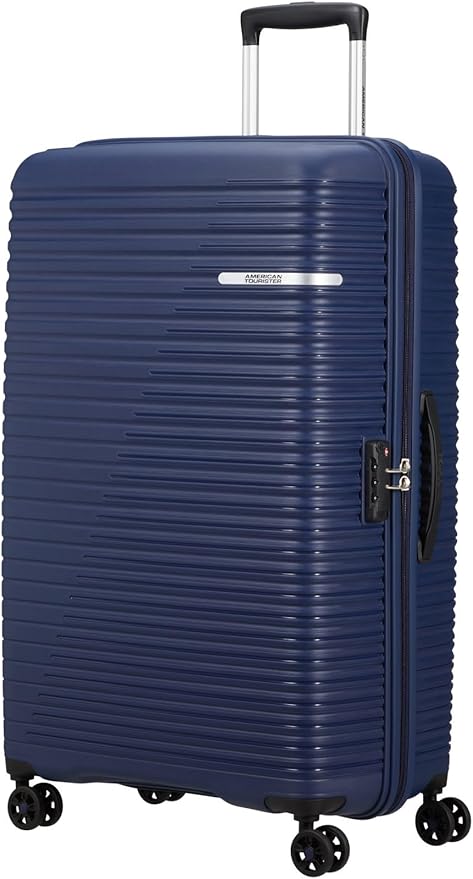 American Tourister kofferset - 3 delig Liftoff set - handbagage + M/L - Midnight blue
