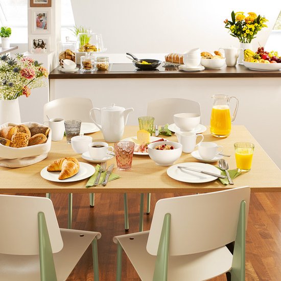 Villeroy & Boch For Me Ontbijtbord 23 cm - Porselein/wit