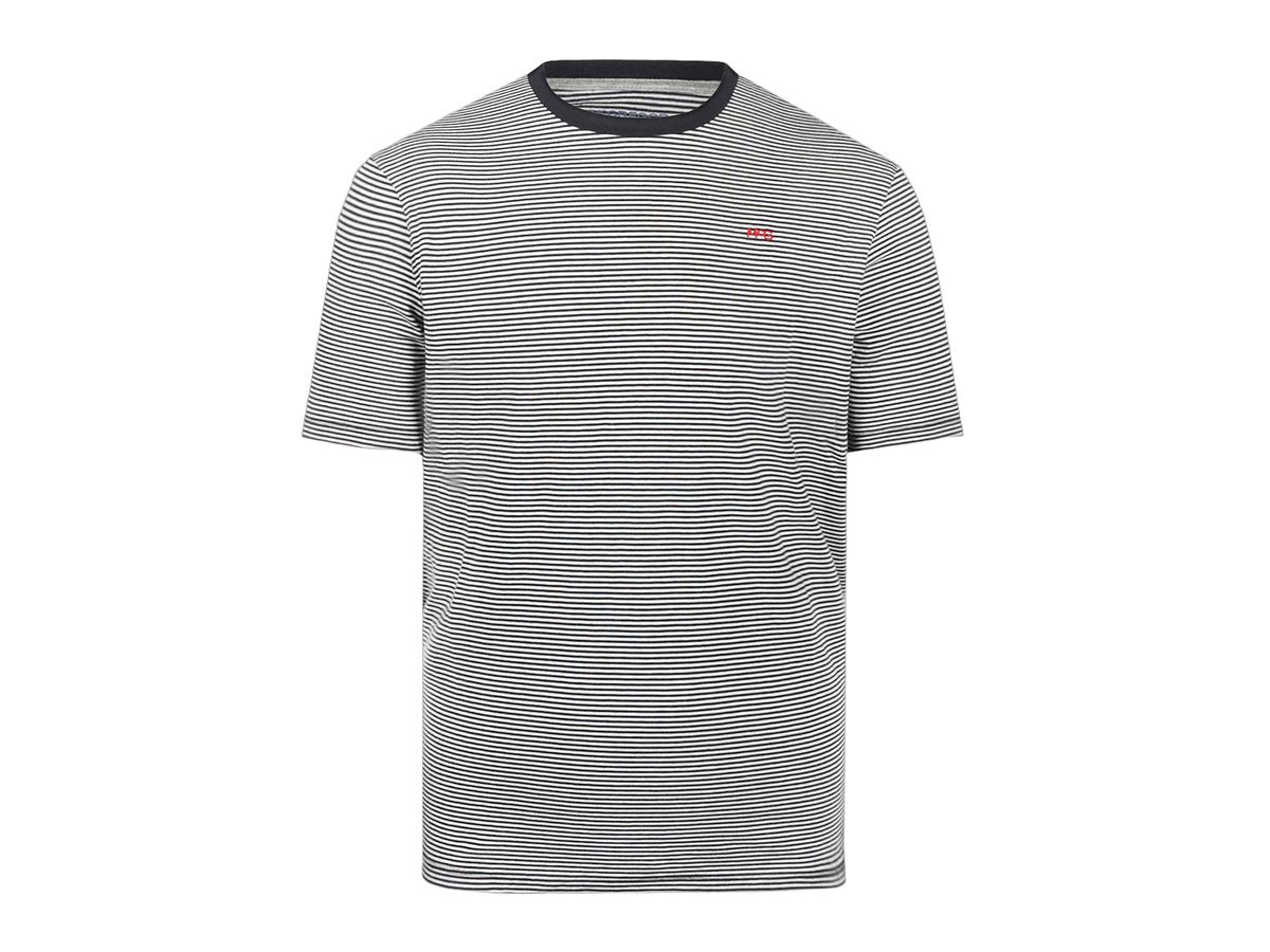 McGregor T-Shirt - Gestreept - maat S - Navy