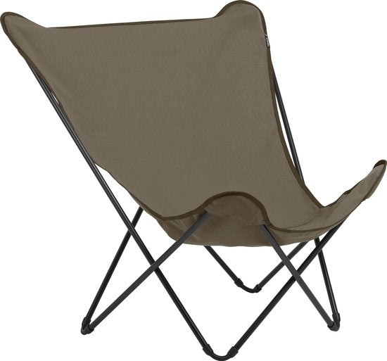Lafuma Pop Up XL - Vlinderstoel - Inklapbaar - Grès/Taupe