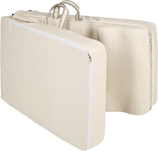 Shiatsu Massagematras - Incl Draagtas - Meerdere Standen - Opvouwbaar - Warmtefunctie - 186,5 x 60 x 11 cm - 400601