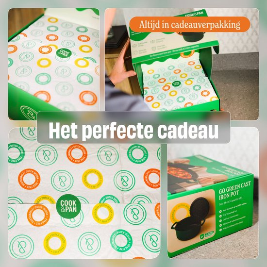 Cook & Pan 9-Delige Pannenset Taupe of Mind - PFAS vrij - Alle Warmtebronnen - Pannen Set met 7 jaar Garantie - Krasbestendige Anti Aanbaklaag - Vaatwasserbestendig - Gas, Inductie, Elektrisch, Oven - Koekenpan, Wokpan, Steelpan, Hapjespan, Kookpot