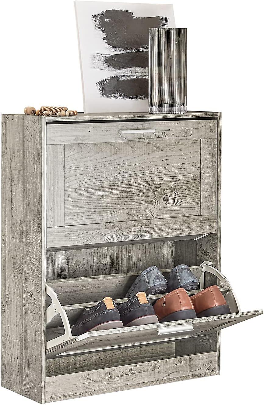 SoBuy  Schoenenrek Schoen opbergkast Organizer Unit - FSR137-HG - B60 x D23 x H79cm