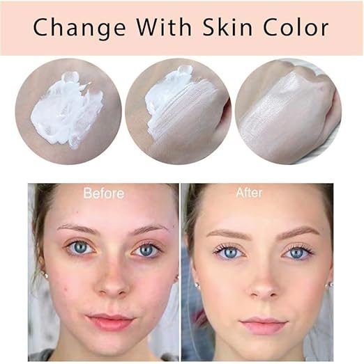 **TLM Foundation - kleurveranderende foundation - past zich automatisch aan jouw huidskleur aan - lichtgewicht, hydraterend en hypoallergeen - 24u dekking - waterproof - Ultra HD make-up**