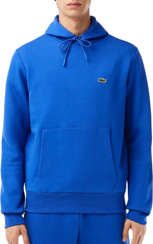 Lacoste Bio Cotton Fleece Hoodie Heren - Maat XS