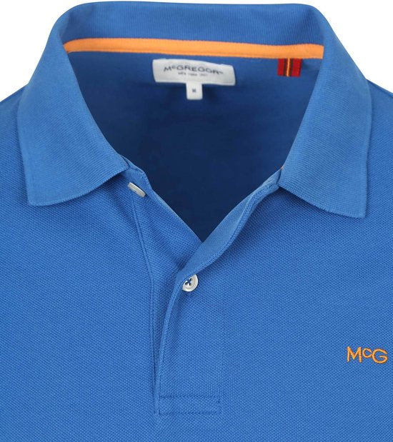 McGregor Piqué Polo Kobaltblauw - Maat 3XL - Heren