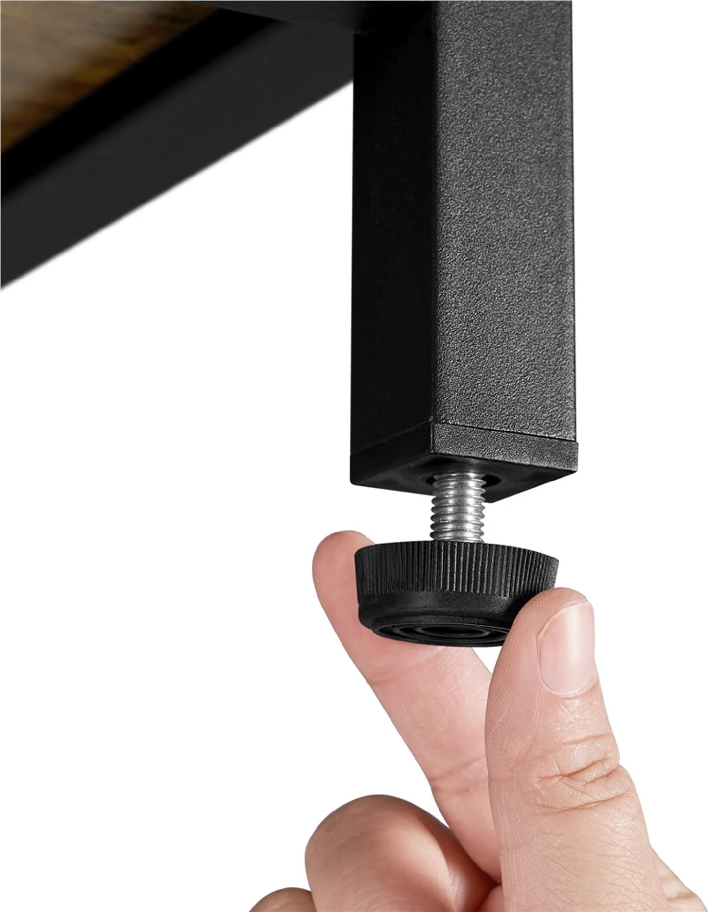 Yaheetech Tv-meubel 106 x 40 x 50,5 cm - Roestbruin - Industrieel - Open Opbergvakken - 40 kg