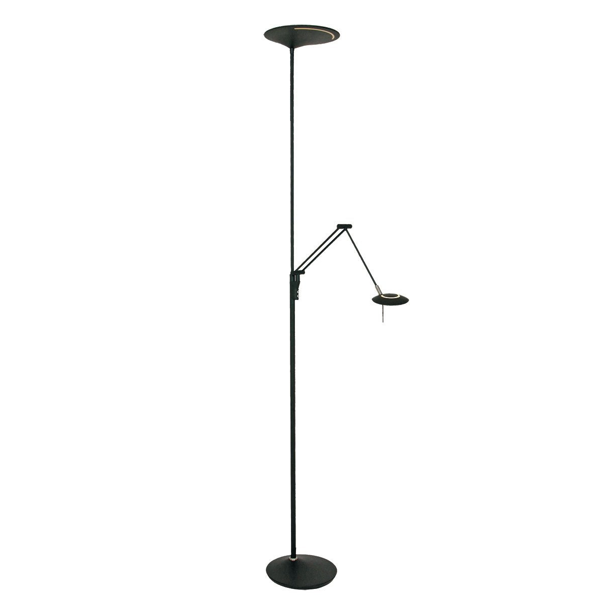 Vloerlamp Steinhauer Zodiac LED - Zwart