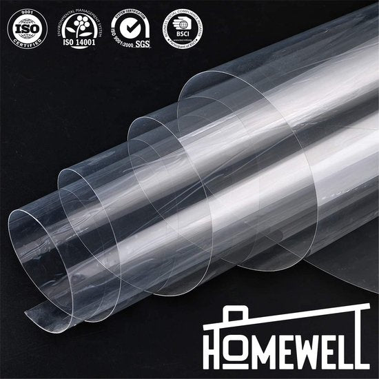 Homewell Raamfolie HR++ 120x300cm - 99% UV protectie - Statisch Zelfklevend - Isolerend - Transparant