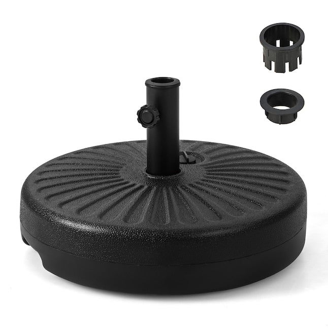 Coast Parasolvoet - Vulbaar - Ø51 cm - Max. 35 kg - Zwart