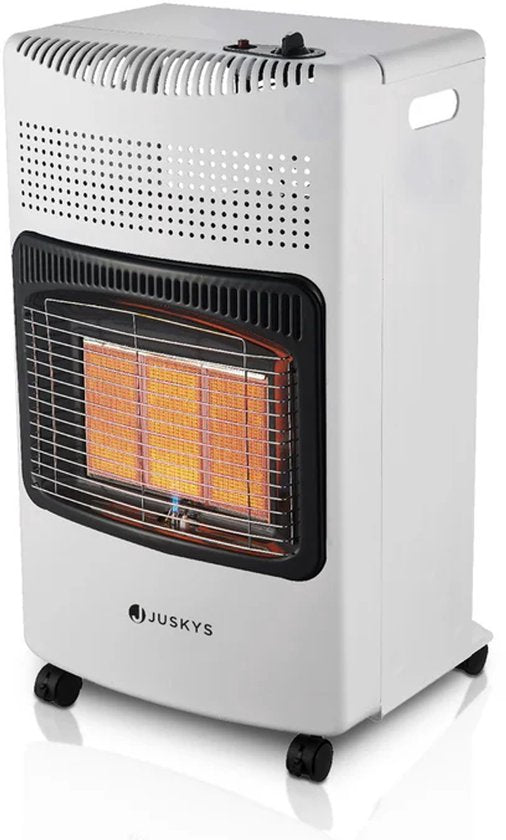 Gaskachel / Gashaard - 3-standen - Max 4200 Watt - Wit