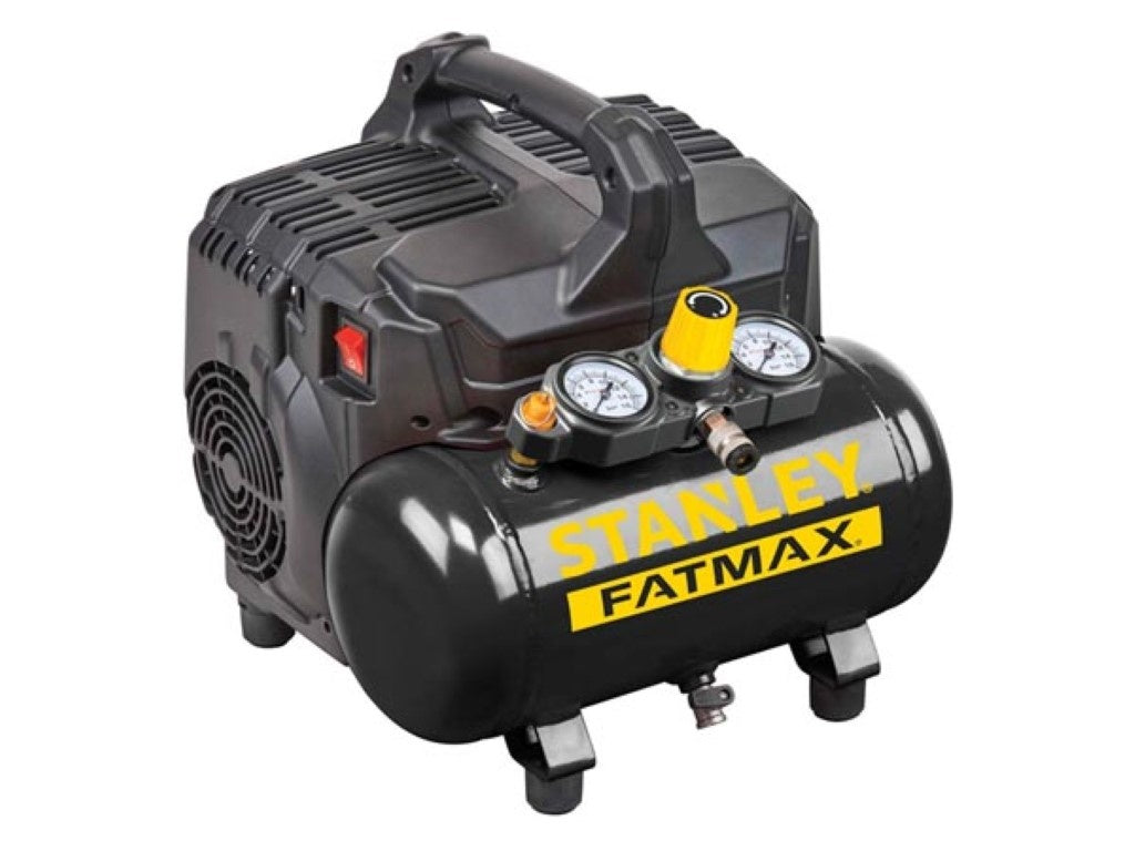 Stanley Compressor DST 101/8/6 FMXCM00 - Luchtcompressor Olievrij - Max. 59dB